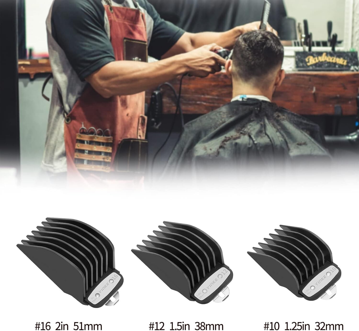 for Wahl Clipper Guards Set 10 12 16, Hair Clipper Guards for Wahl Senior Clippe