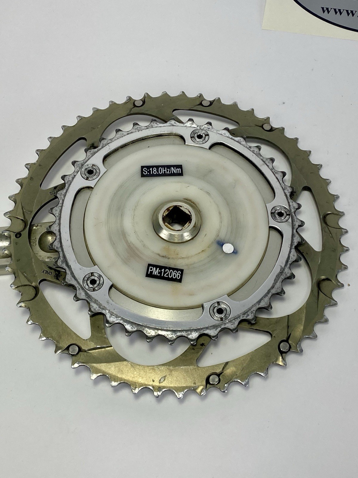2007 SRM Power Meter Crankset Shimano 172mm Crank Length 130 BCD Retro VTG