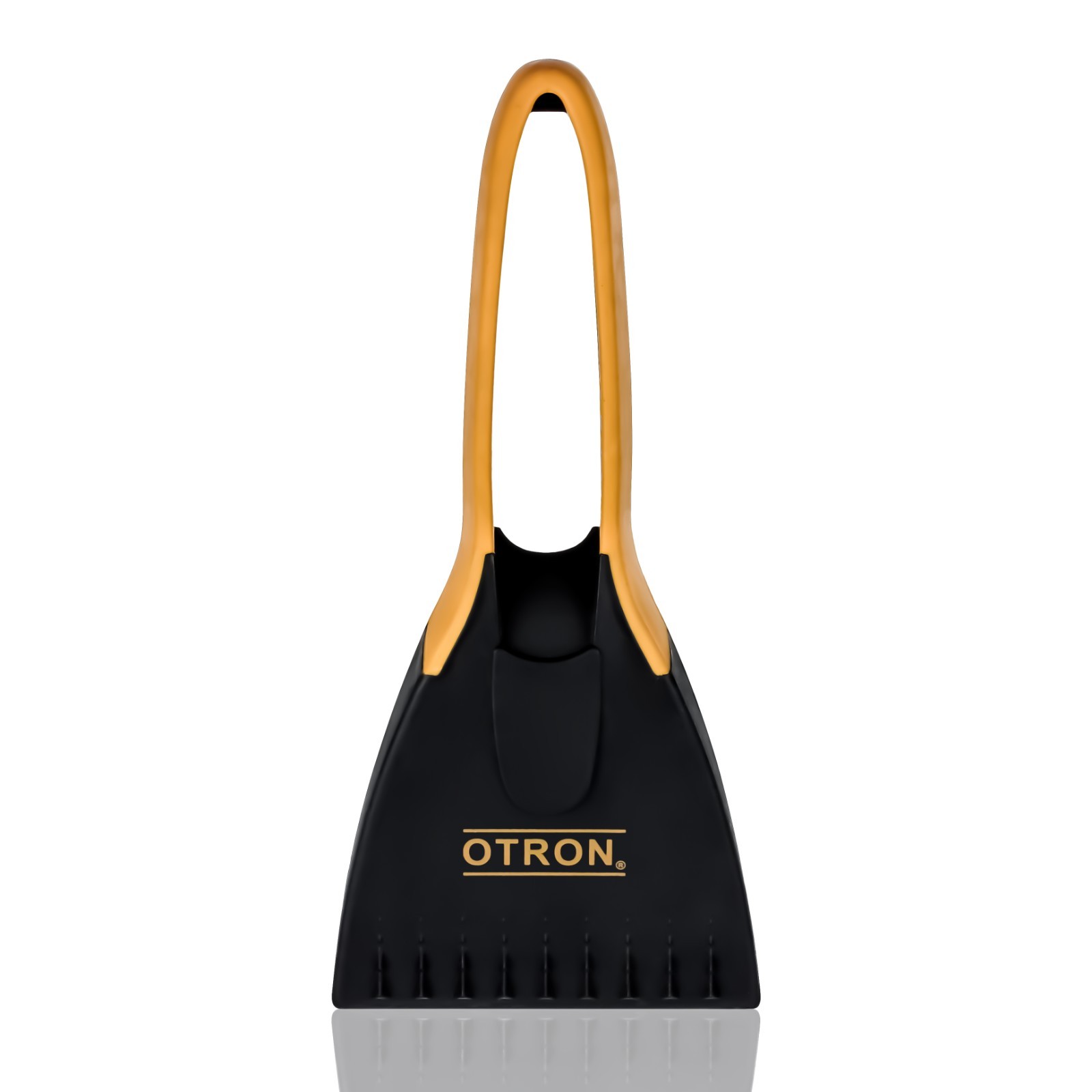OTRON 8" Heavy Duty Ice Scraper for Car – Snow & Ice Remover Tool with Chippers