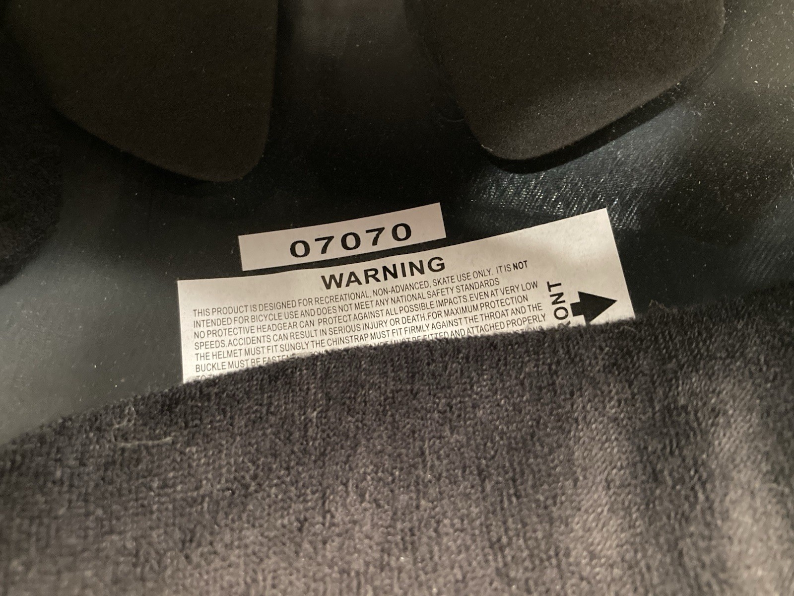 Size Large TRIPLE EIGHT 8 Skateboard HELMET UNISEX BLACK MATTE Rubberized SK-02