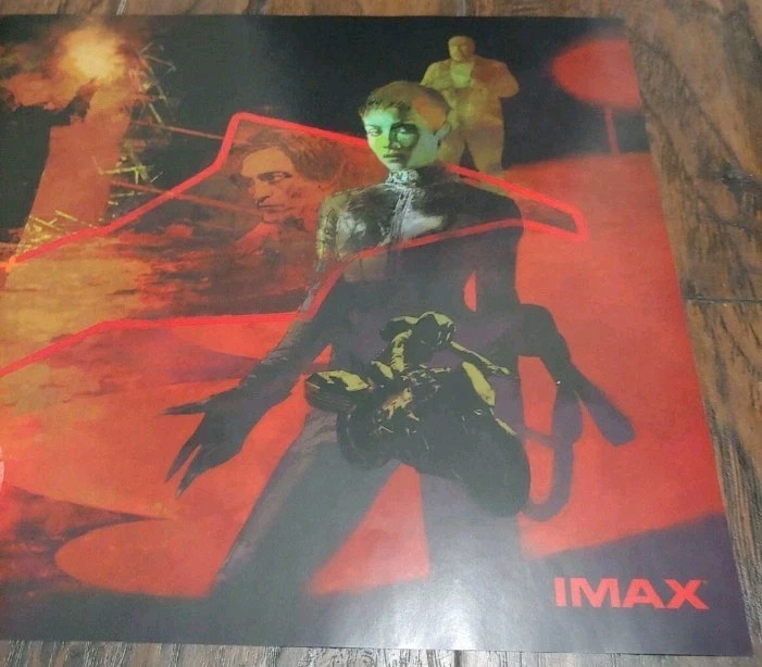 The Batman 2022 Movie Poster Size: 27” X 14” Brand New Condition IMAX Promo