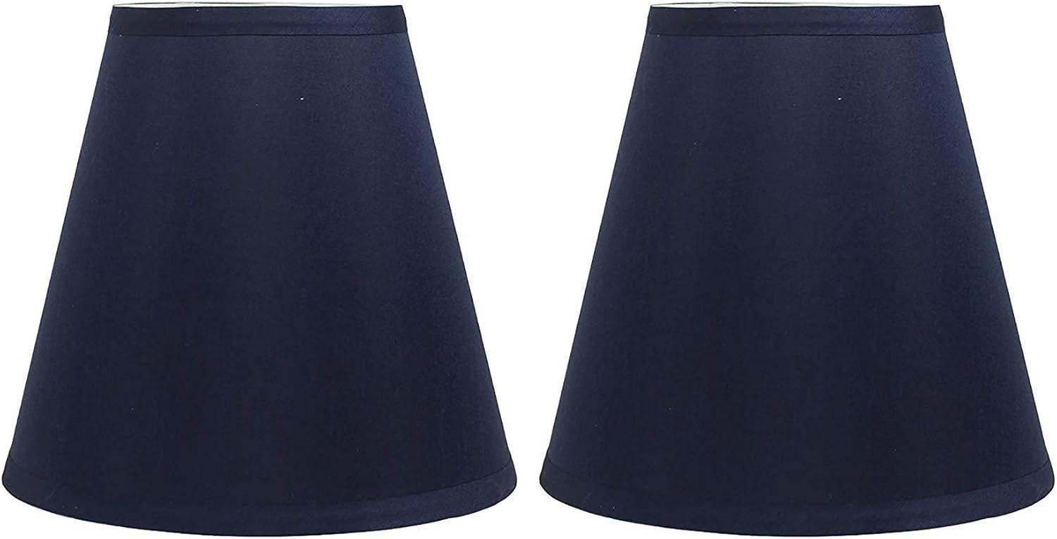 1/2 PCS 5"x9"x8.5" Small Lamp Shade for Table Lamps Replacement, Spider Model