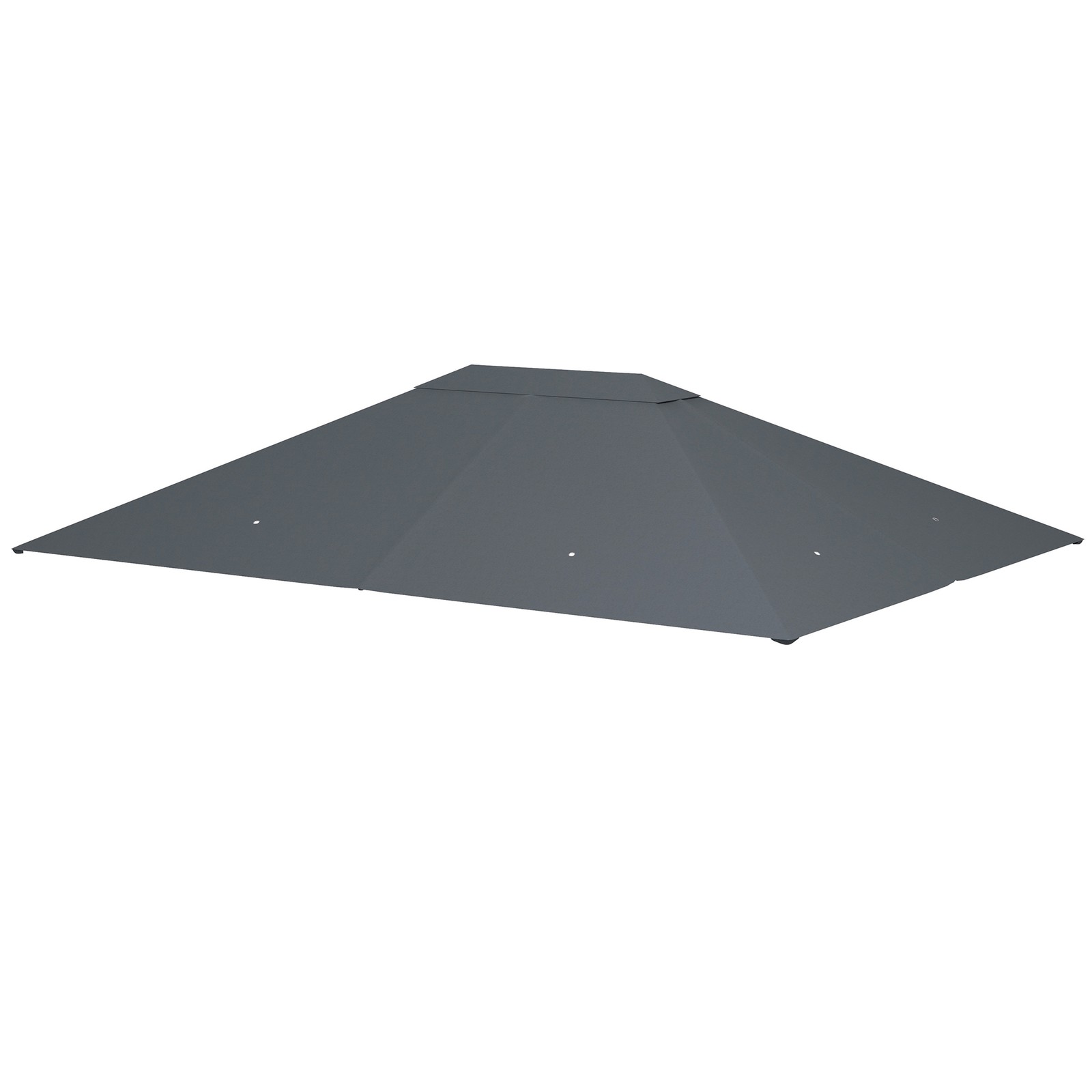 10' x 13' Gazebo Canopy Replacement Roof Dark Gray