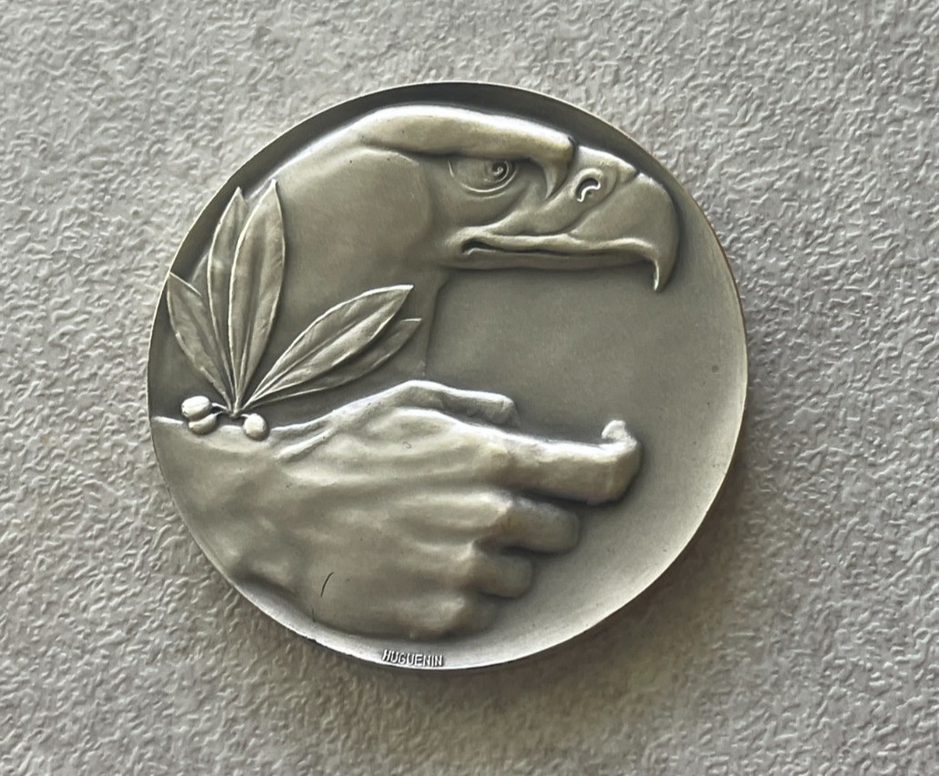 (ND) Geneva Geneve Silvered Bronze Swiss Shooting Medal R-776var. L2