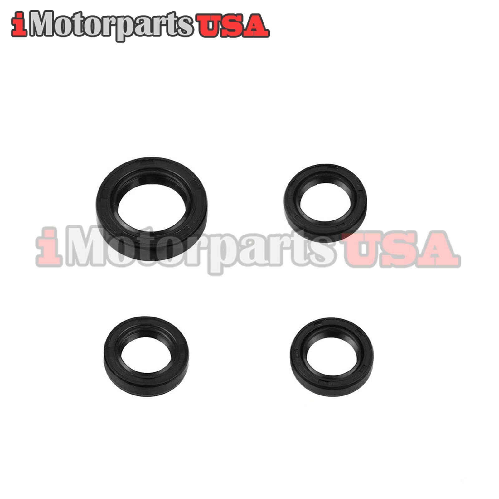 CRANKSHAFT CRANKCASE OIL SEALS KIT FOR DINLI HELIX DIAMOND BACK BEAST 90CC ATV