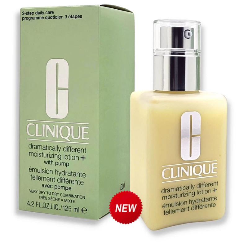 CLINIQUE DRAMATICALLY DIFFERENT MOISTURIZING LOTION WITH PUMP 4.2 OZ / 125 ML