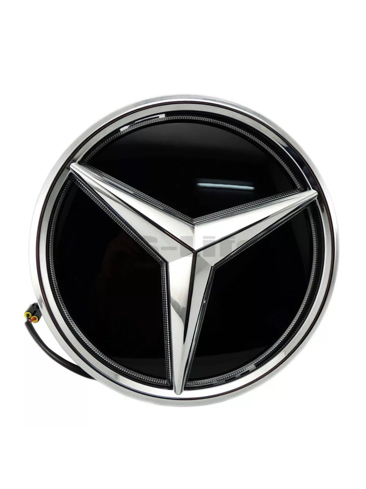 Mercedes Benz 2011-2017 Front Grille Mirror Star LED White Illuminated Emblems