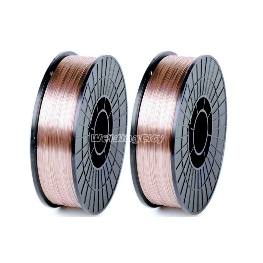 WeldingCity® 2-pk 10-lb ER70S-6 MIG Welding Wire .030" (0.8mm) Fast Ship 2 Rolls