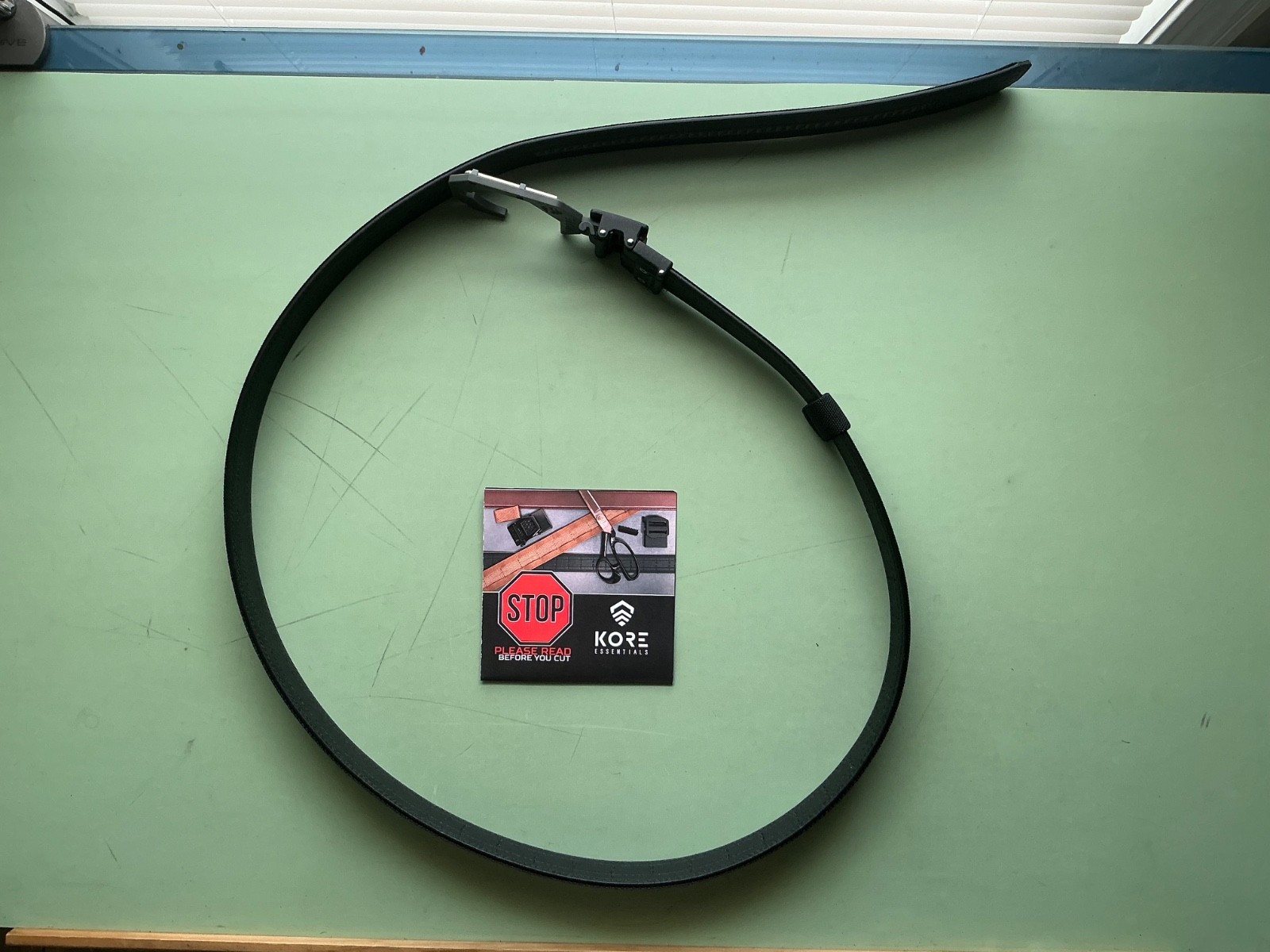 Vedder Kore Ratcheting Gun Belt New One size fits all Black!