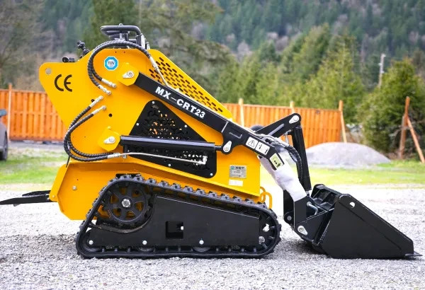 AGT Mini Skid Steer Loader Crawler Track with 24HP RATO Engine