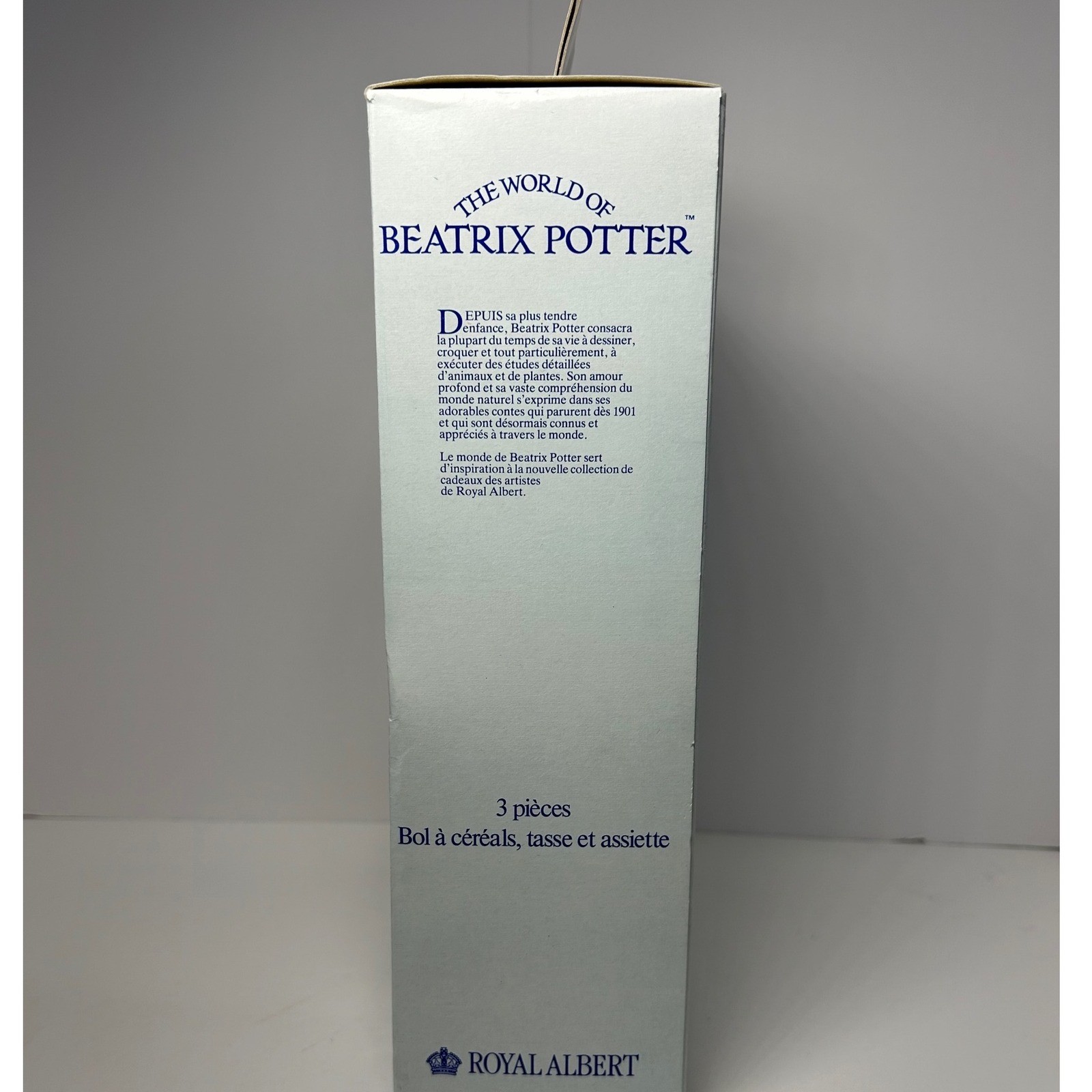 1986 Royal Albert Beatrix Potter Childrens Set Jemima Puddle Duck Cup Bowl Plate