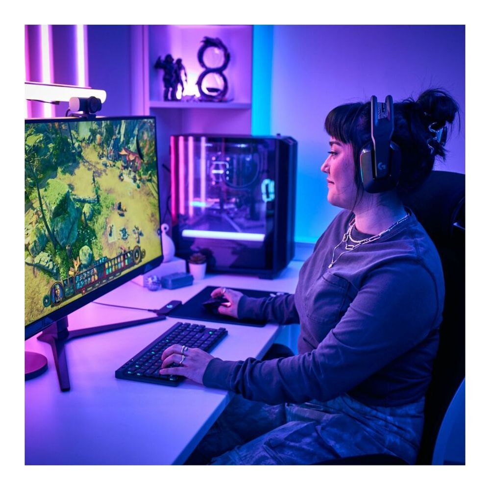 Logitech - G515 LIGHTSPEED TKL Wireless Mechanical Tactile (Brown) Switch