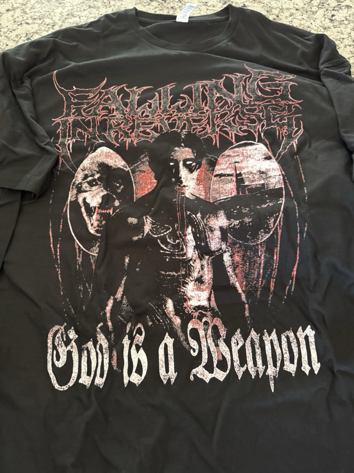 Falling In Reverse Ronnie Radke Signed Merch LOT Hat 3 2XL T-Shirts Lyric Sheet