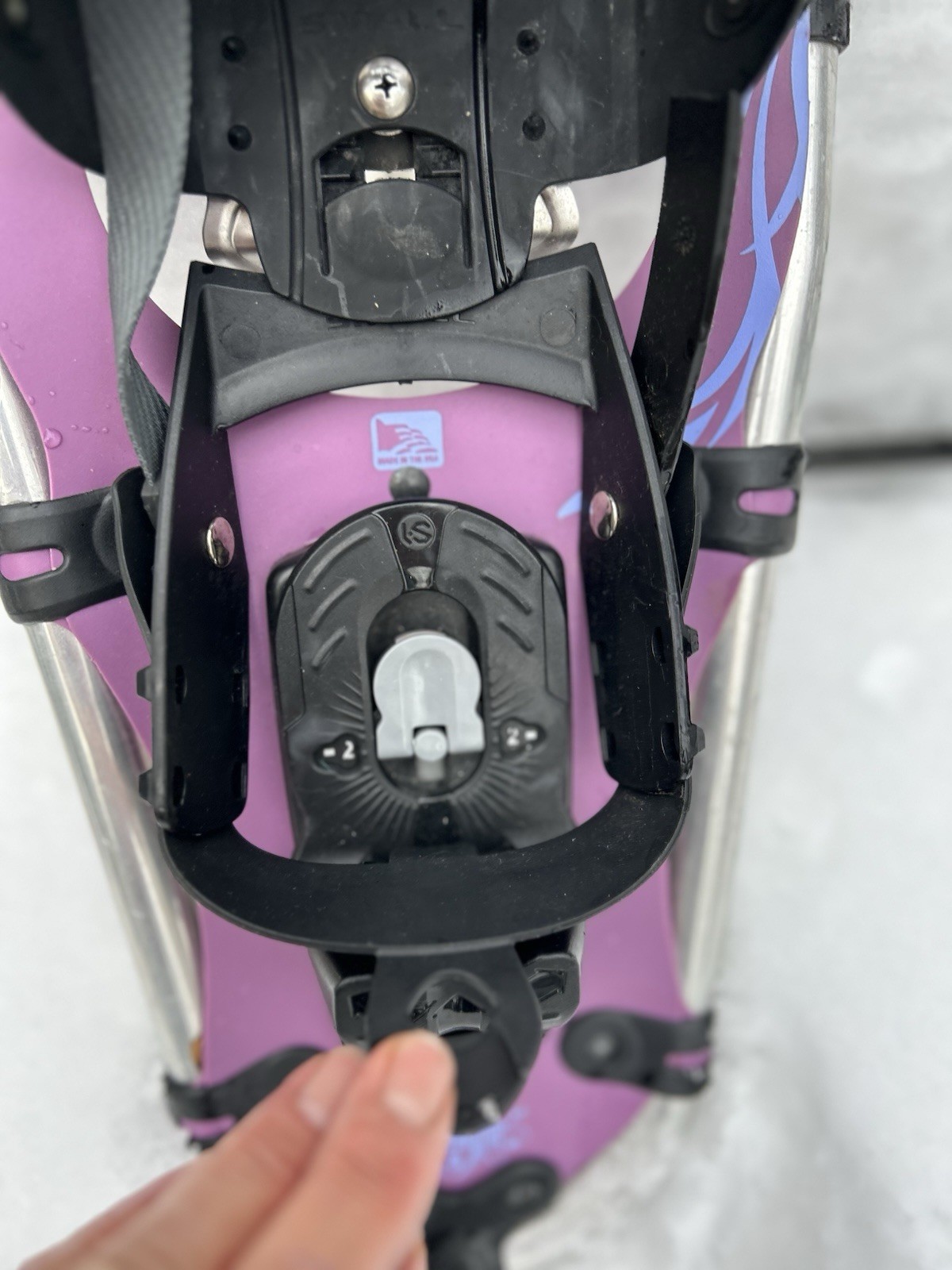 TSL WOMENS SNOW SHOES OVER THE TOP- MADE IN VERMONT U.S.A. - Adjustable Size