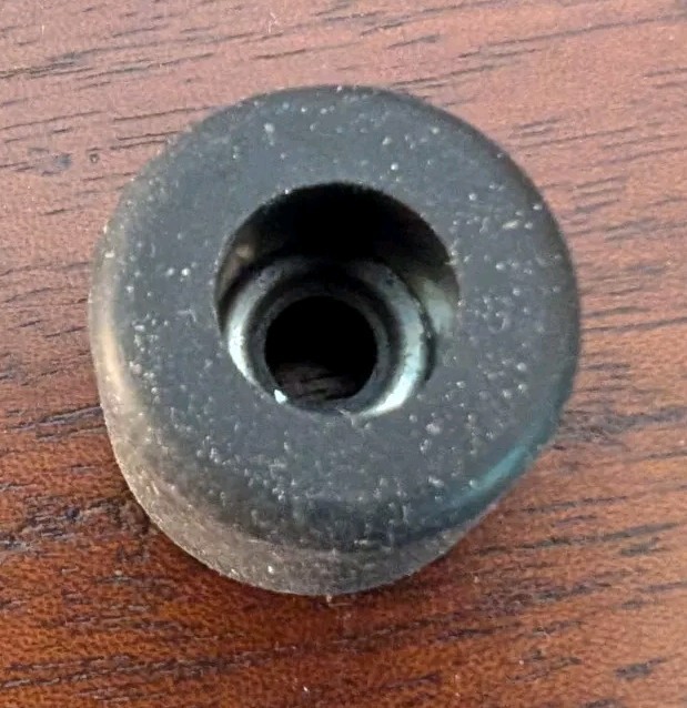 New Improved Bench Grinder Rubber Feet With Hardware Set of 4EA