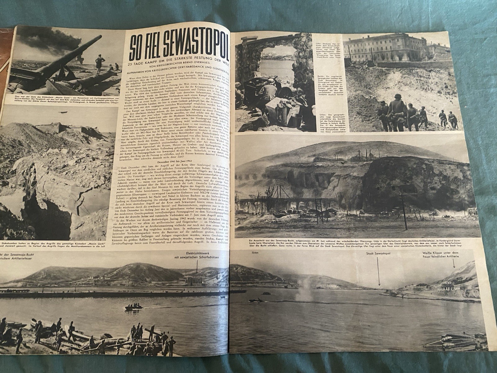 Vintage Original WW2 Magazines Rare Afrika Korps Motorschau Art