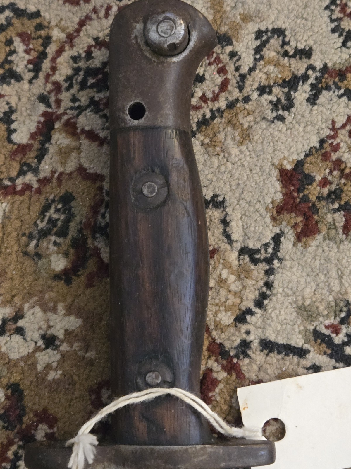 British WWI Remington Dated April 1915 M-1907 Sword Bayonet with M/44 Scabbard