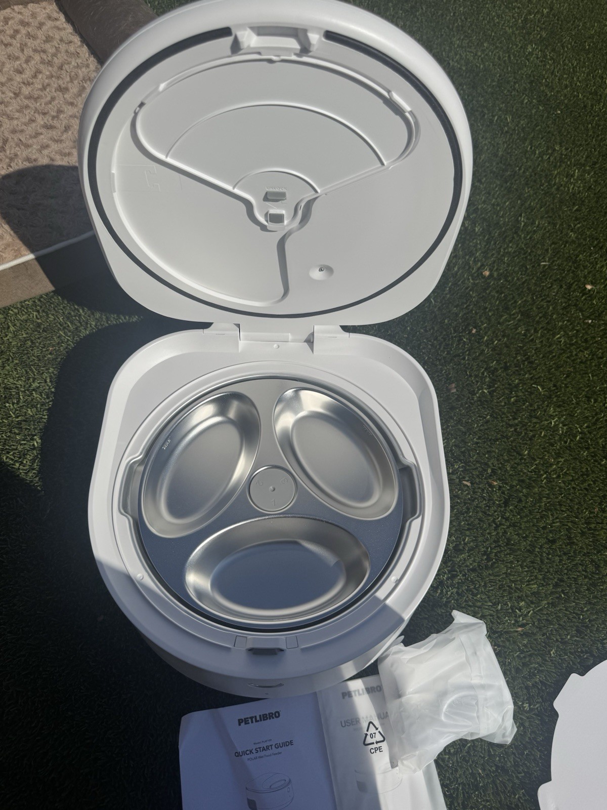 PETLIBRO WiFi Pet Polar Refrigerated Smart Wet Food Feeder Black PLAF109 New