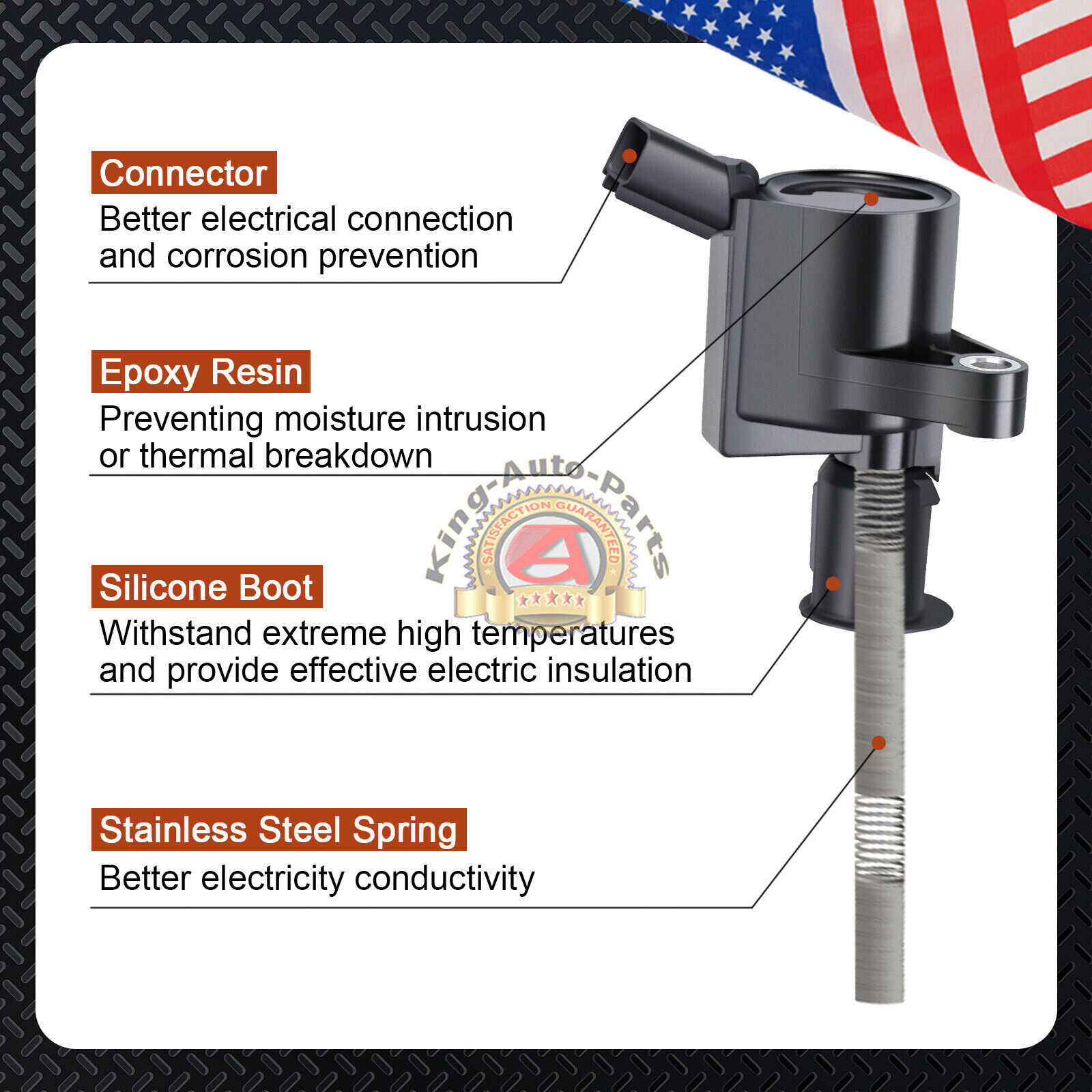 Motorcraft Spark Plug Ignition Coils for Ford E350 E250 Lincoln 5.4L SP479