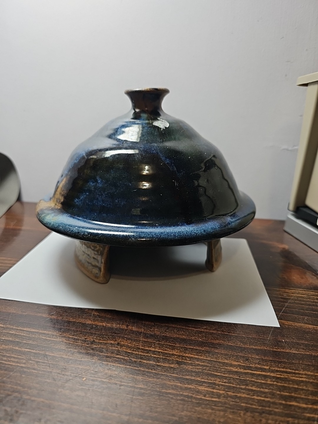 Pigeon River Pottery Frog Toad House Abode Garden Reptile Cave 8" Wide 6" Tall