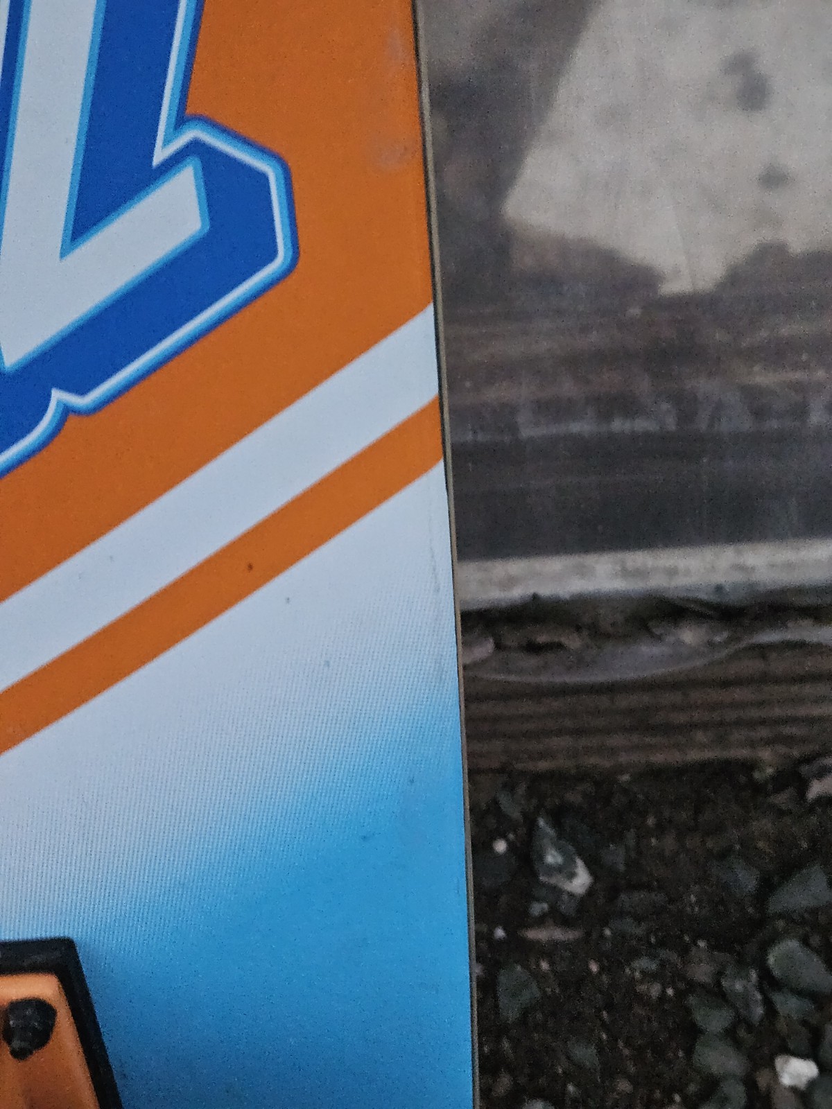 Santa Cruz Street Strip Cruiser Skateboard 8.79x29 Blue Orange Complete