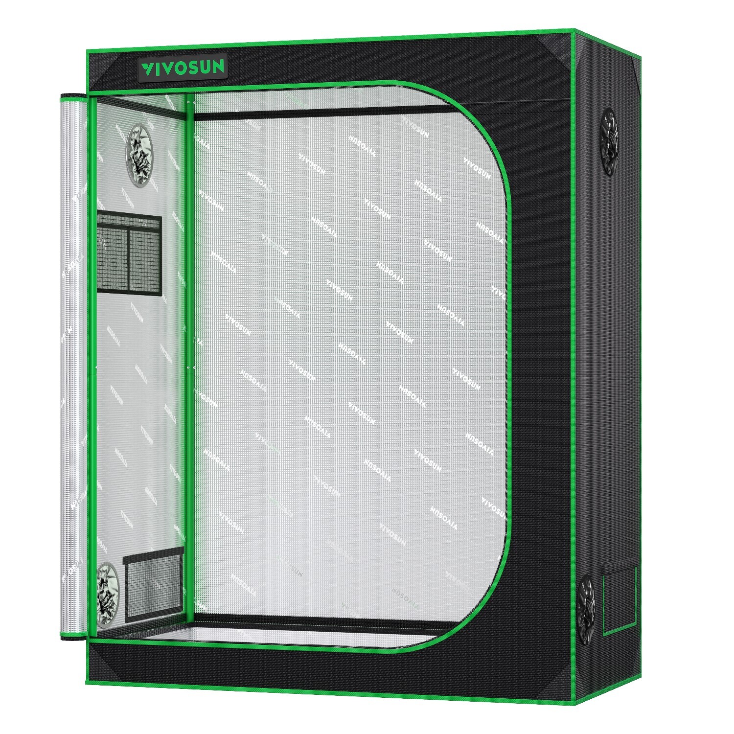 VIVOSUN S425 4x2 Hydroponic Grow Tent for Indoor 2-4 Plants Growing 100% Reflect