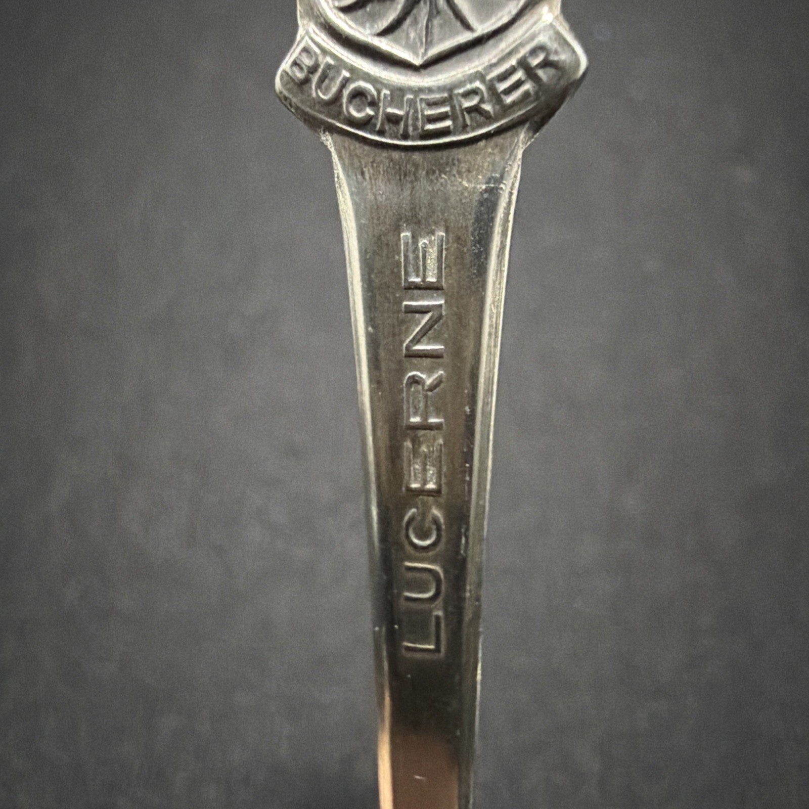 Vintage Rolex Bucherer Of Switzerland Souvenir Spoons From Lucerne And Zurich