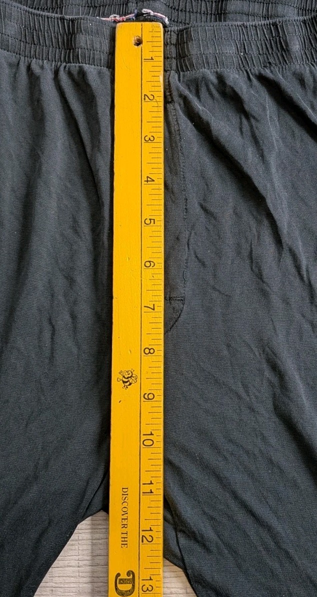 Thermasilk by Terramar 100% Pure Silk Men's Baselayer Pants Sz S Black READ