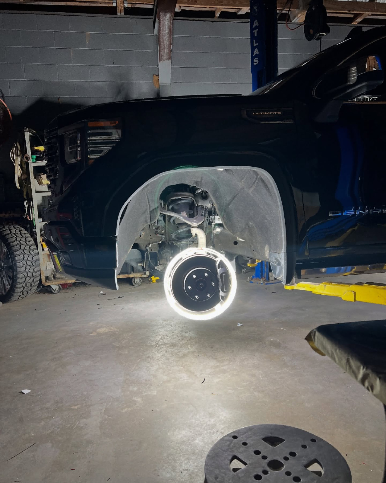 NEW Set 4x 17.5" PURE WHITE QUAD ROW Strobes Truck Car LED Wheel Rim Ring Lights