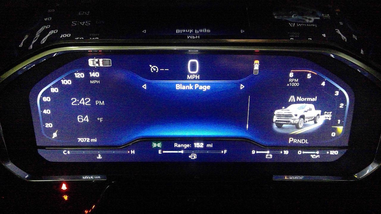 2024 Chevrolet Silverado 2500 Info-GPS-TV Screen 3107085