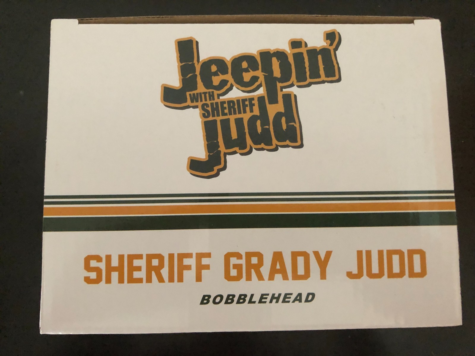 2026 Jeepin with Sheriff Grady Judd Bobblehead New in Box plus Cube