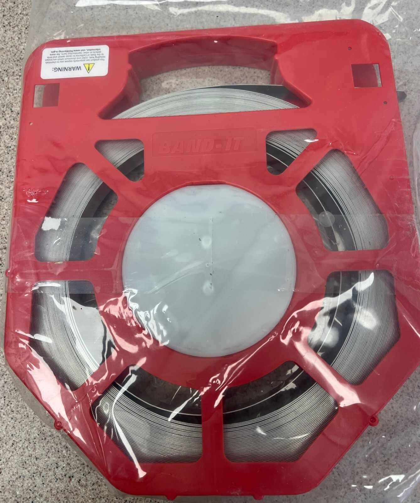 BAND-IT GR206B BAND AND BUCKLE KIT, 3/4" W X 100' L, 202 SS, 13E234, NEW!!