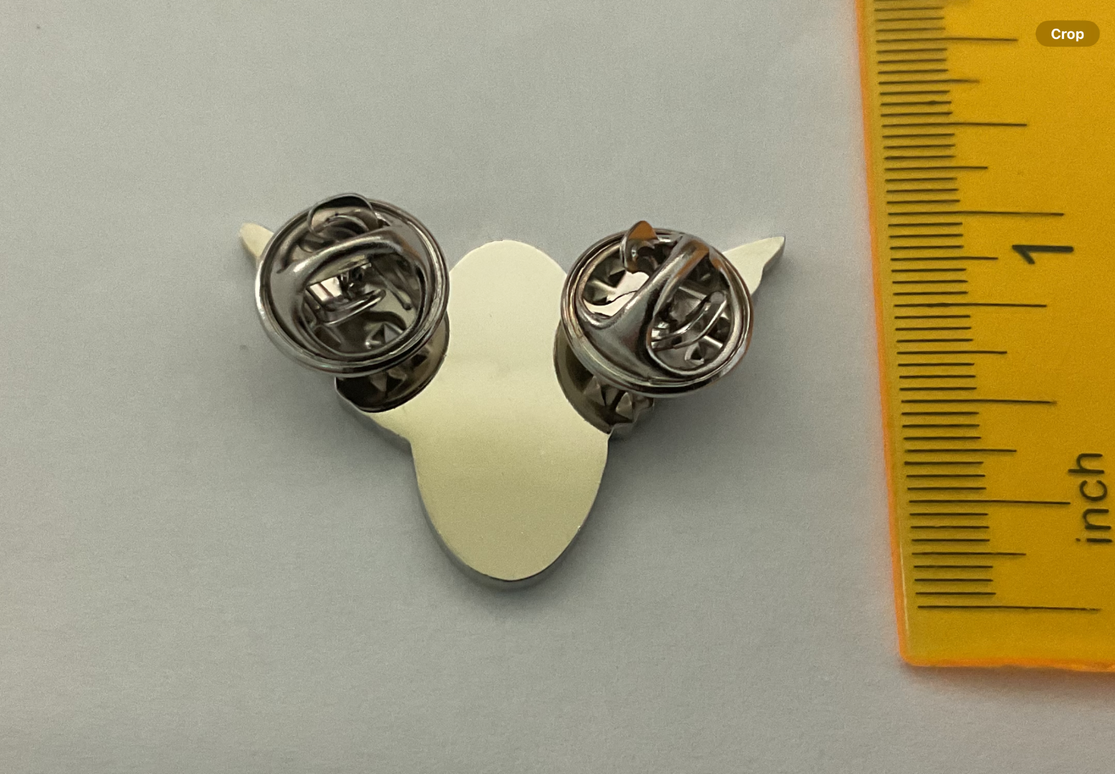 Police, Law Enforcement, Wheel Winged Pin Motorcycle Patrol Silver Finish