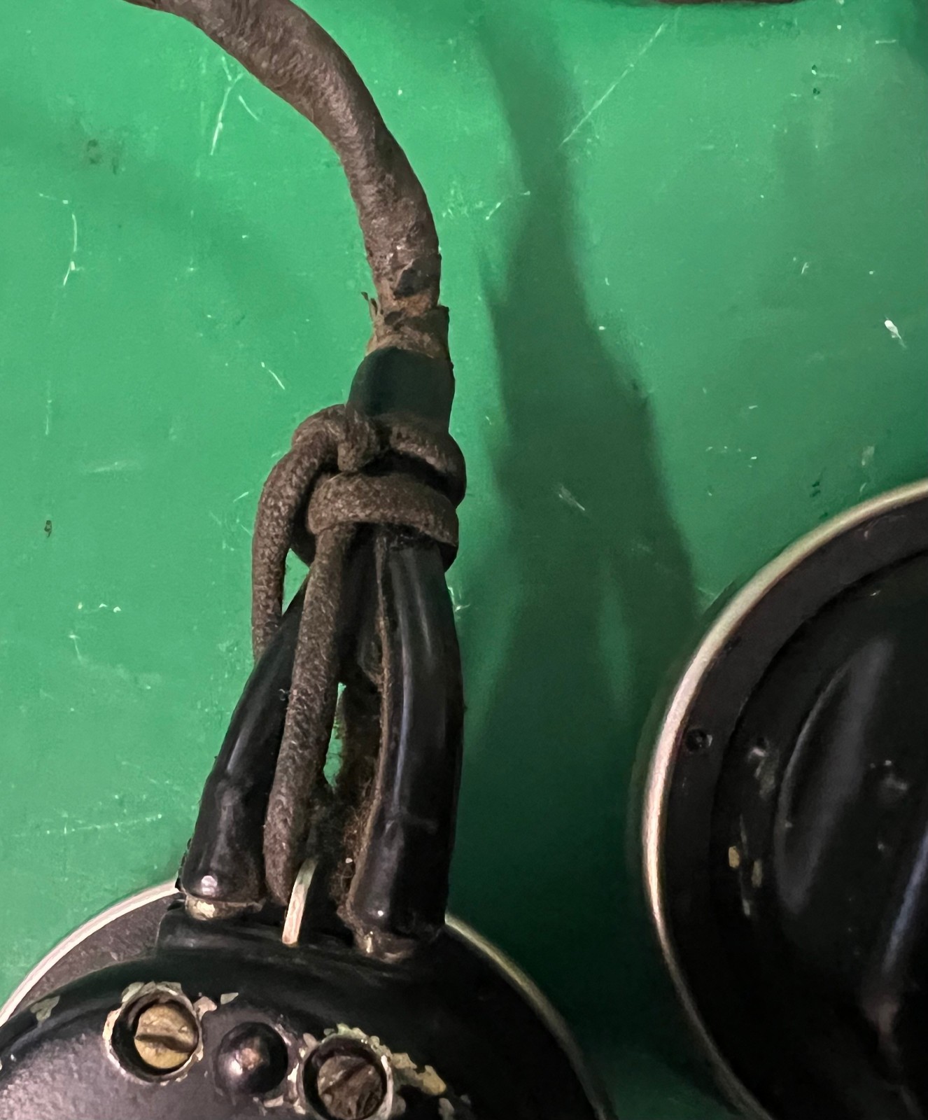 US NAVY FLYING HELMET RECEIVER SET ANB-H-1A