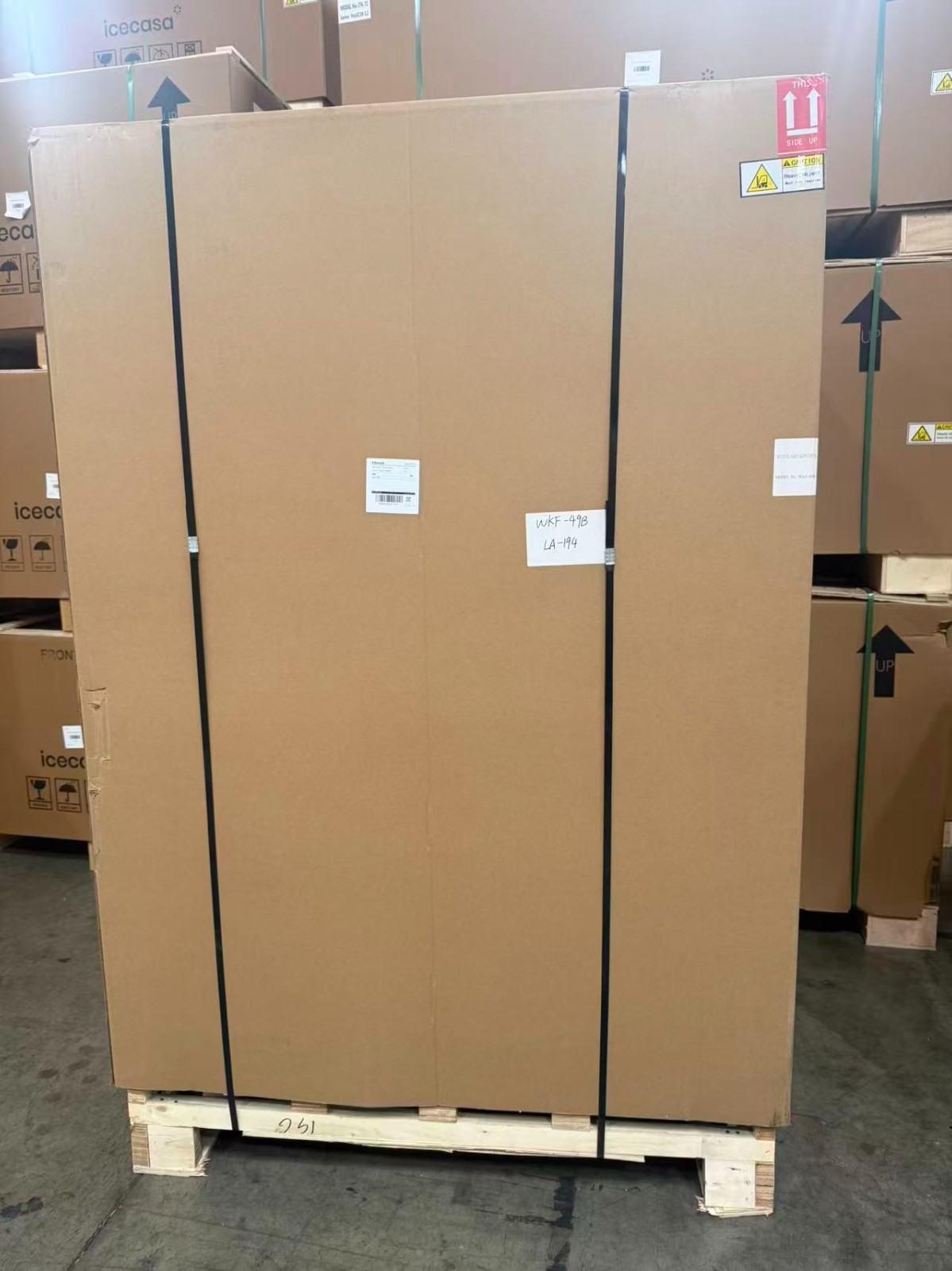 Westlake 54" Commercial Freezer Double Door Stainless Steel – Dent