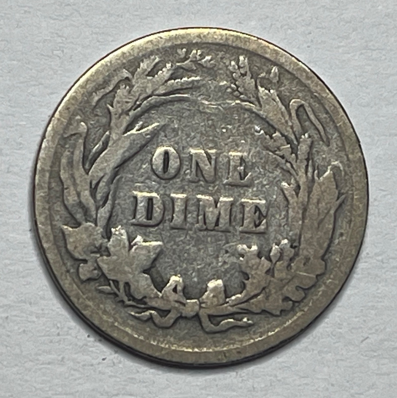 1895-P Barber Dime - Key Date 10C; Nice Details; Y057