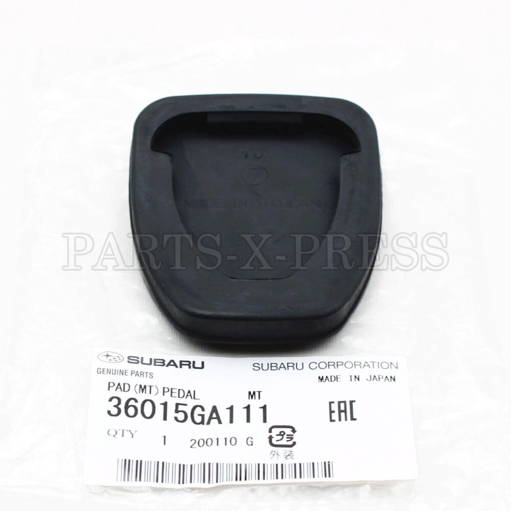 GENUINE SUBARU FORESTER IMPREZA LEGACY BRAKE & CLUTCH PEDAL PAD COVER 36015GA111