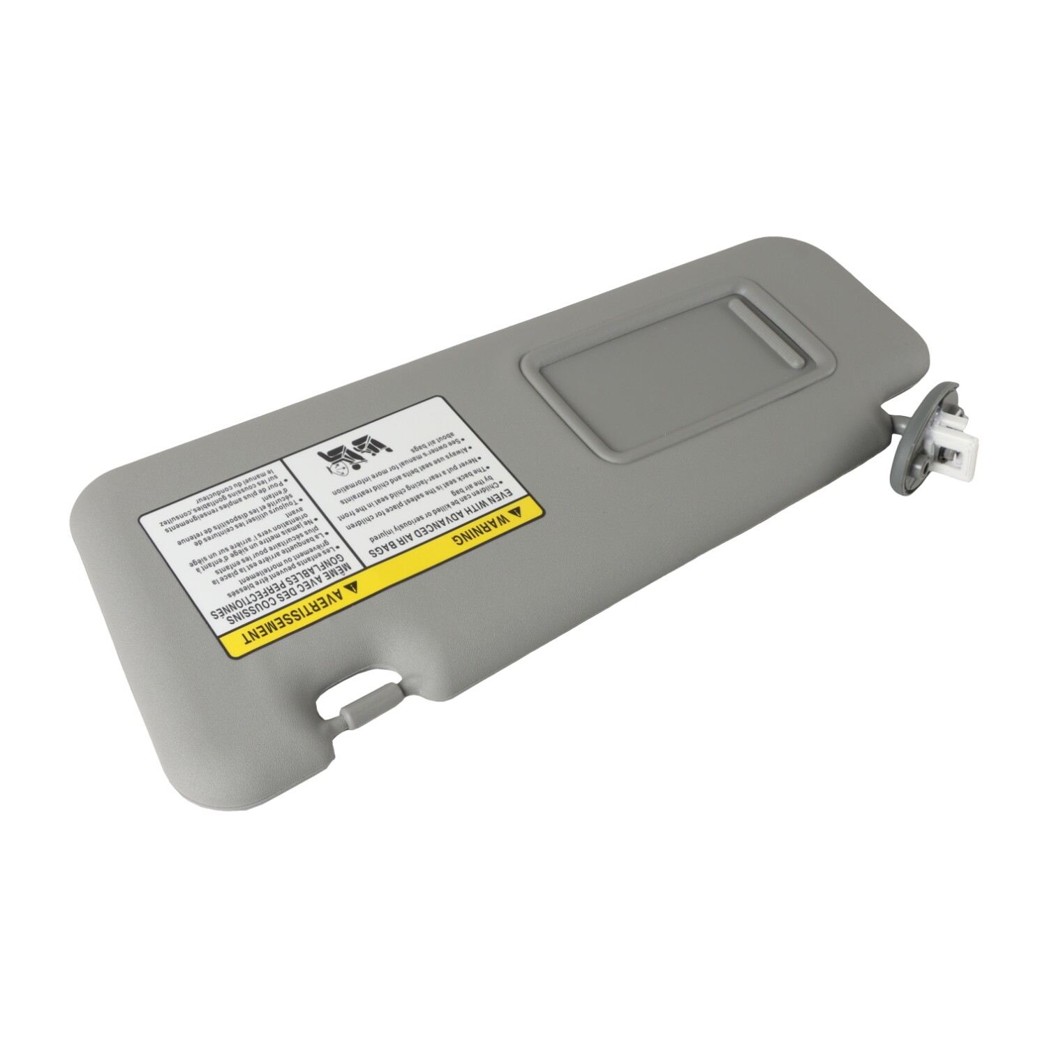 Driver Side Left Sun Visor with Light for Toyota Highlander 08-13 74320-48500-B0