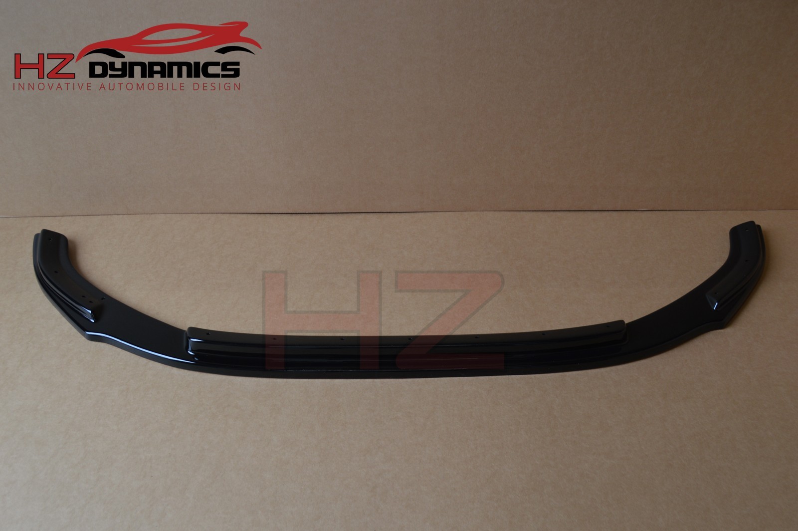 FOR VW TRANSPORTER T6 FRONT LOWER GLOSS BLACK SPLITTER BUMPER LIP SPOILER 15-18