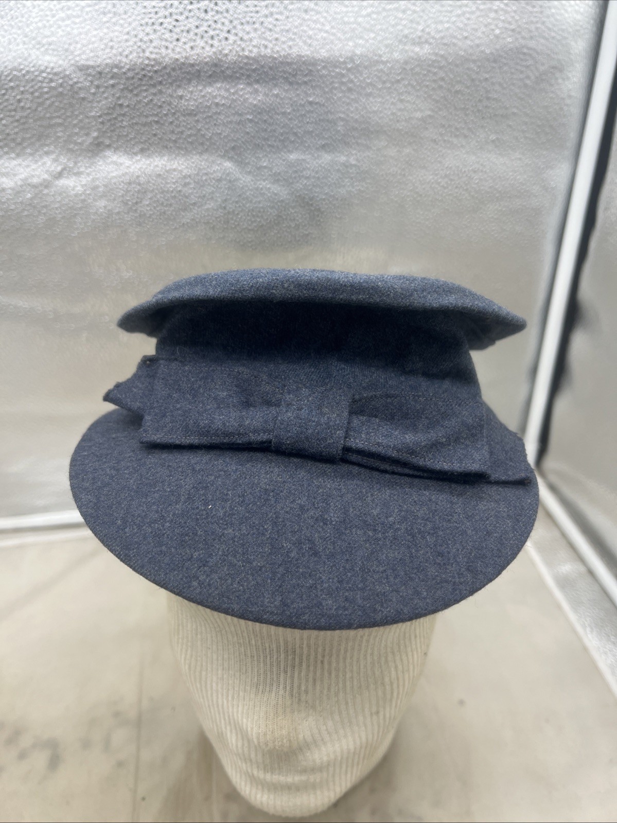 WW2 American Red Cross Women’s Hat British Made London (FF649