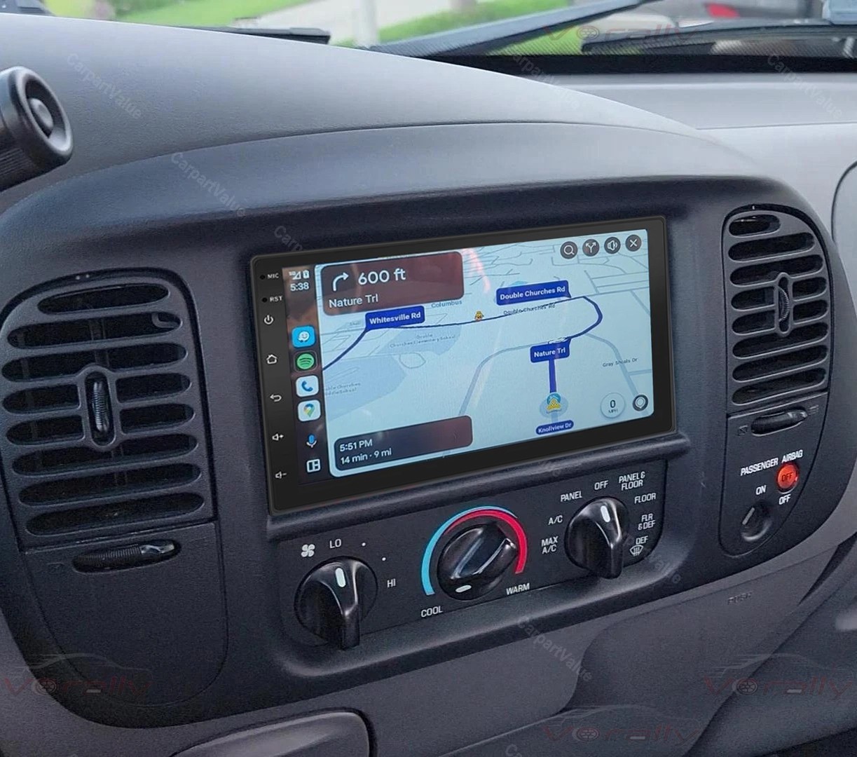 7" For 1997-2004 Ford F150 Apple Carplay Stereo Radio Android 15 Navi GPS Player