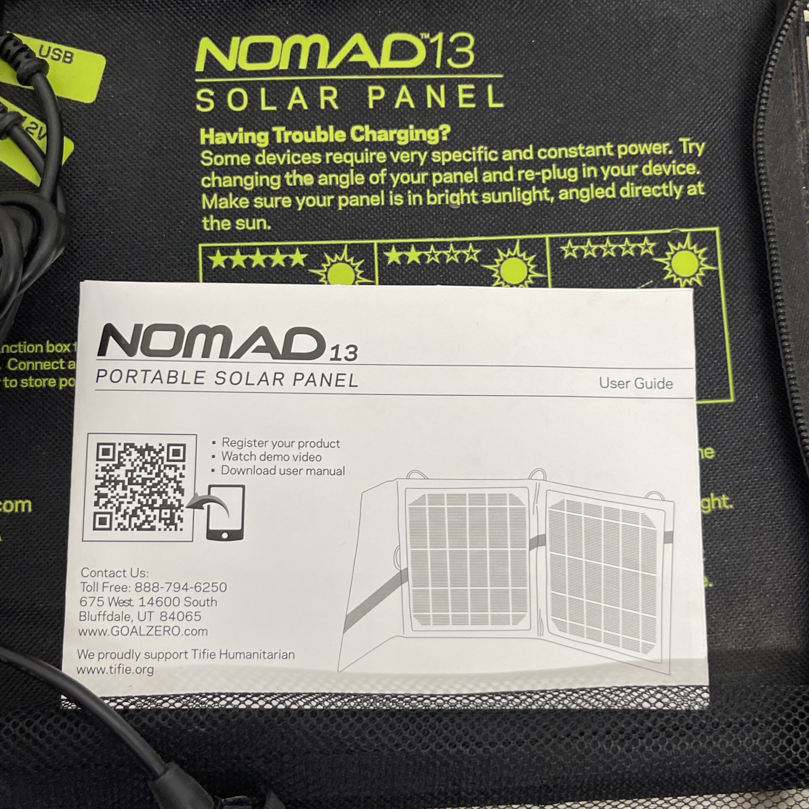 Goal Zero Nomad 13 Solar Panel
