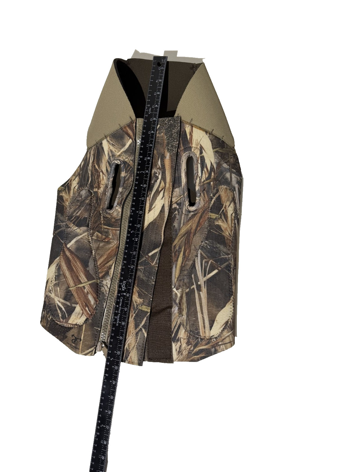 BASS PRO-CABELAS NEOPRENE DOG VEST- NORTHERN FLIGHT SIZE XL-CAMOUFLAUGE/ BROWN