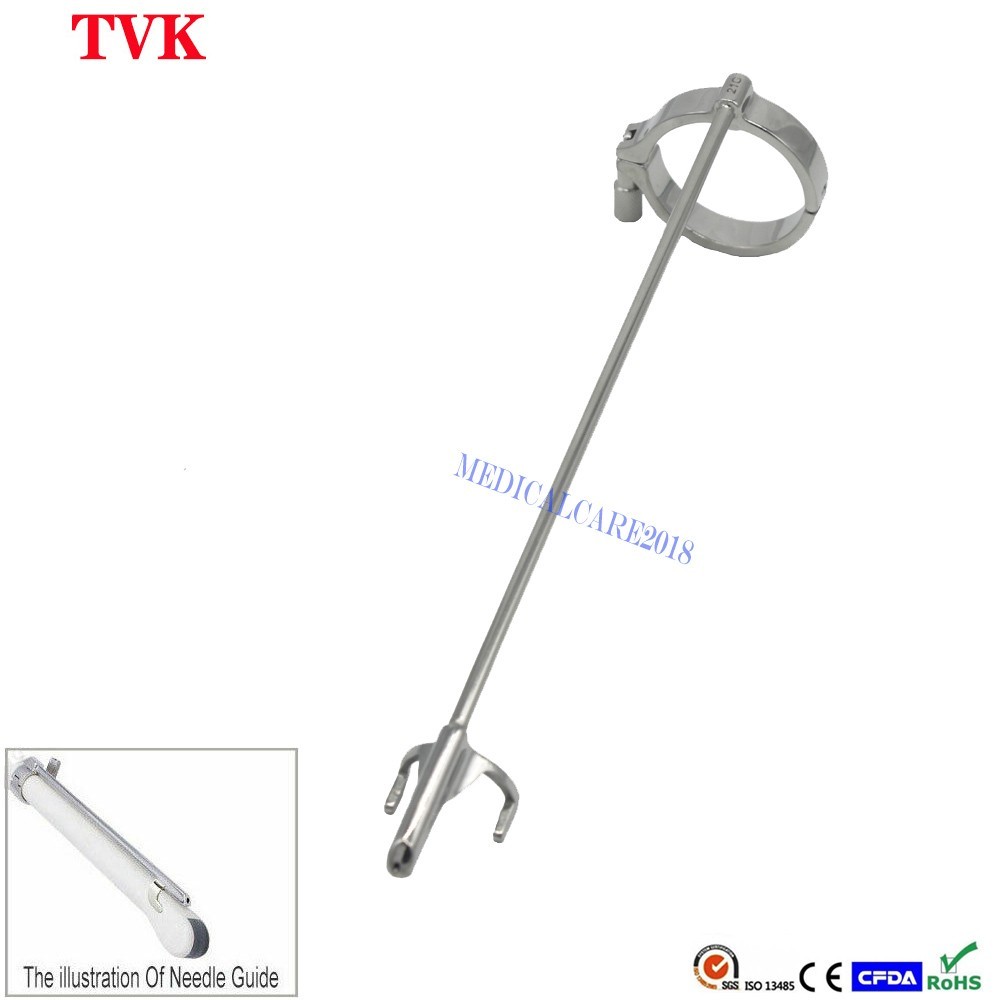 Biopsy Needle Guide for Aloka UST-9124 Ultrasound Probe & Ultrasound Instrument