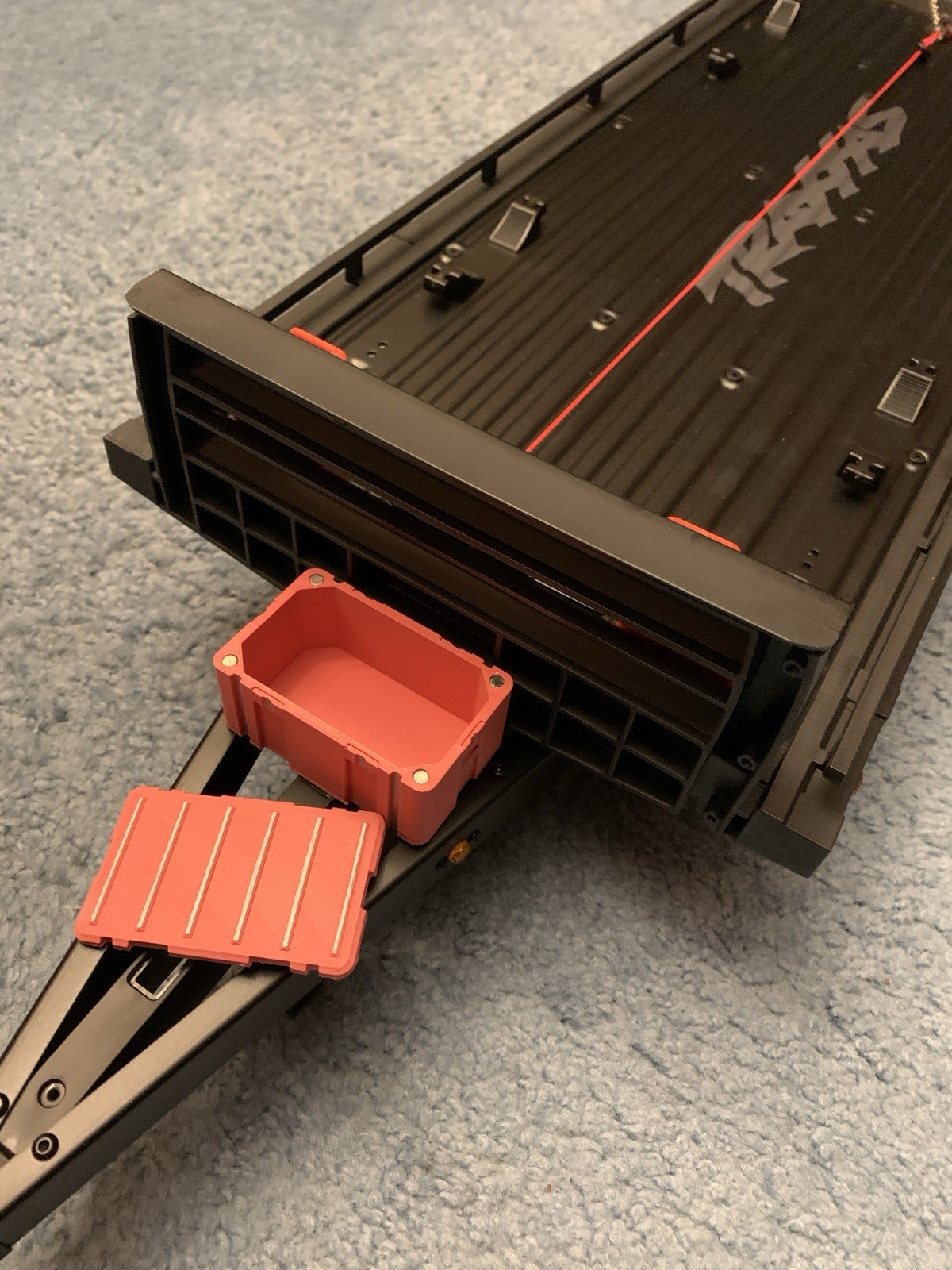 Traxxas Matching Traxxas Hauler TRX 6 Car Trailer Rc trailer 1/10