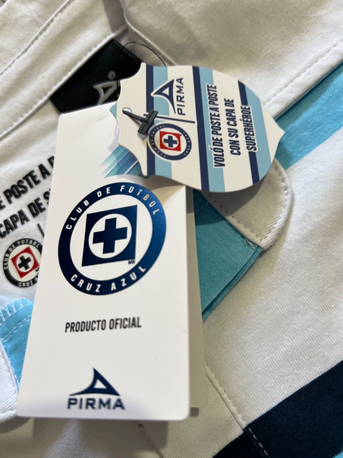 PIRMA PLAYERA CONMEMORATIVA CRUZ AZUL MEN’S EDICIÓN ILIMITADA MARIN