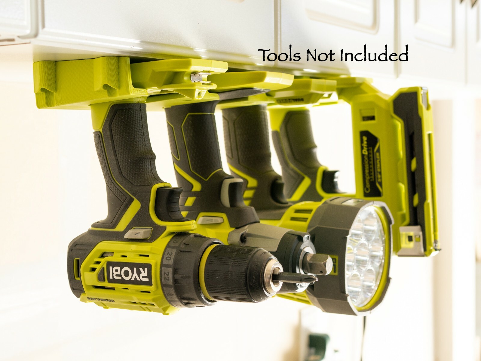 Ryobi 18v ONE+ tools Under-Cabinet / Shelf mount / rack