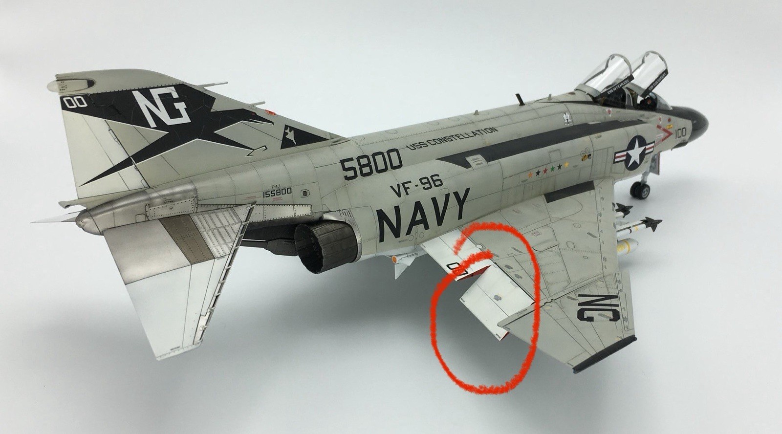 McDonnell Douglas F4 Phantom Center Aileron Panel Fighter Jet USAF F-4 Marine