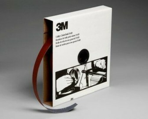 One 3M P/N 19785 Utility Cloth Roll 314D 1" x 50 yard P280 J-weight