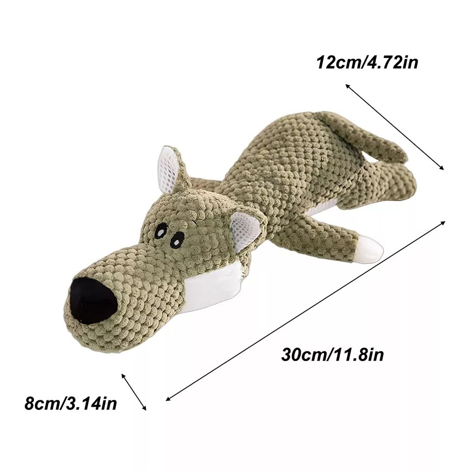 Dog Chew Toys for Aggressive Chewers Squeaky Washable Cat Dog Plush Toy